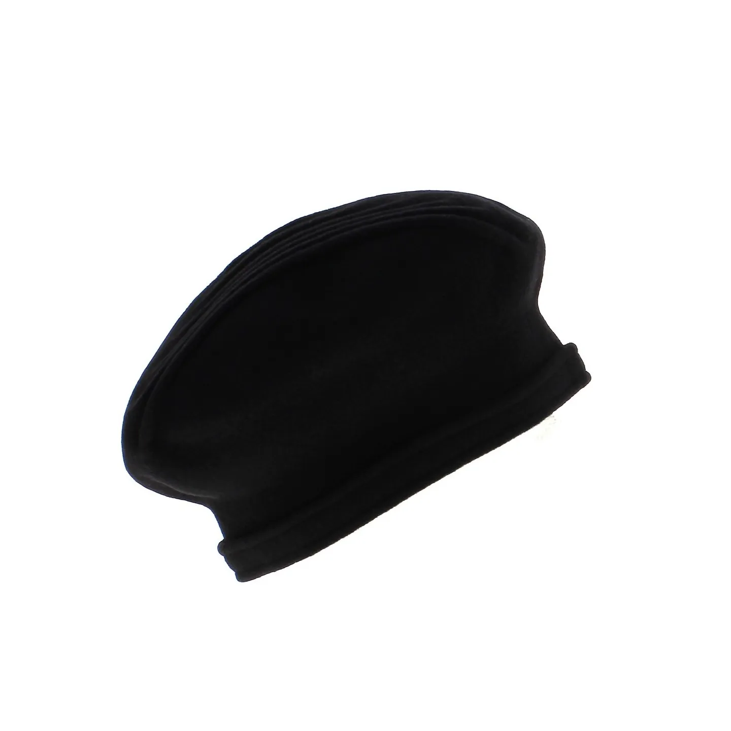 Beret Berthe Laulhre Laine Femme Traclet Marron Noir Reference : 7445 | Chapellerie Traclet