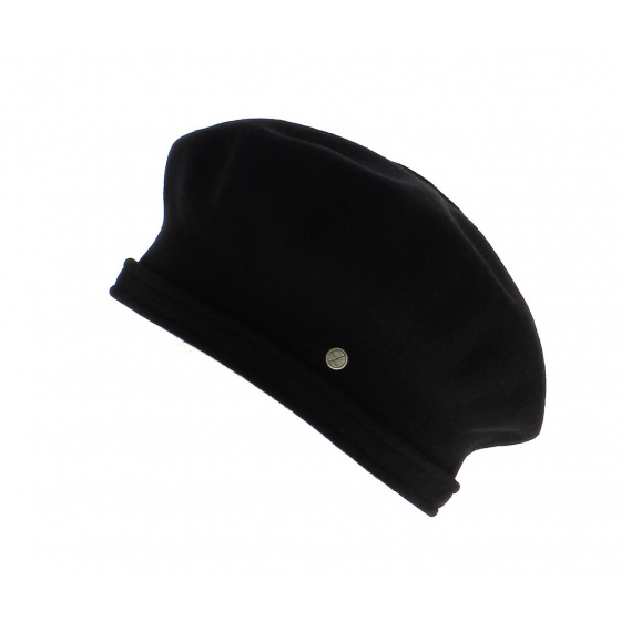 Berthe Heritage Beret by Laulhere - Black