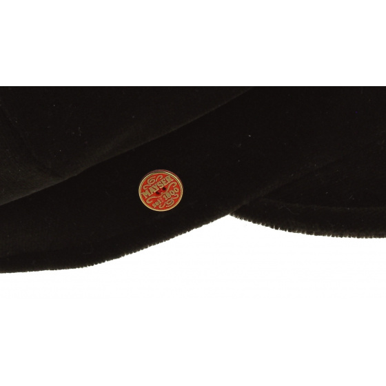 Brown Velvet Newsboy Cap - Mayser