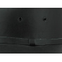 Black Smooth Traveler Hat Leather Black - Henschel