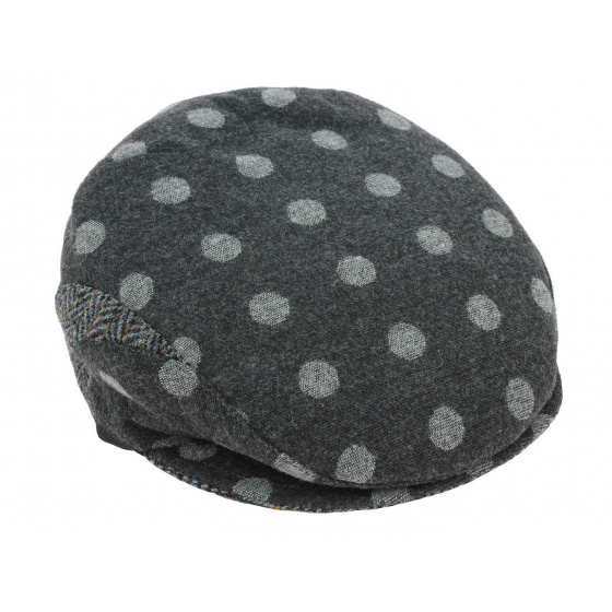 Casquette Plate Troon Laine Anthracite - Mtm