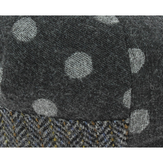 Casquette Plate Troon Laine Anthracite - Mtm