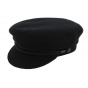 Sailor Cap Cancale Wool Black - Traclet
