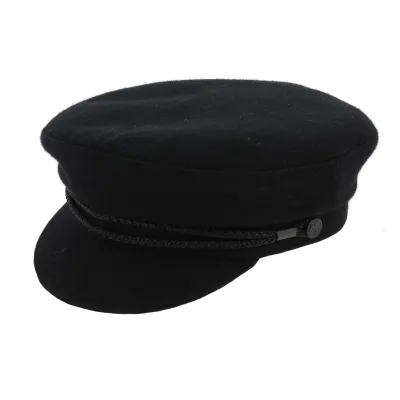 Sailor Cap Cancale Wool Black - Traclet Reference: 7464 | Traclet Hat Shop