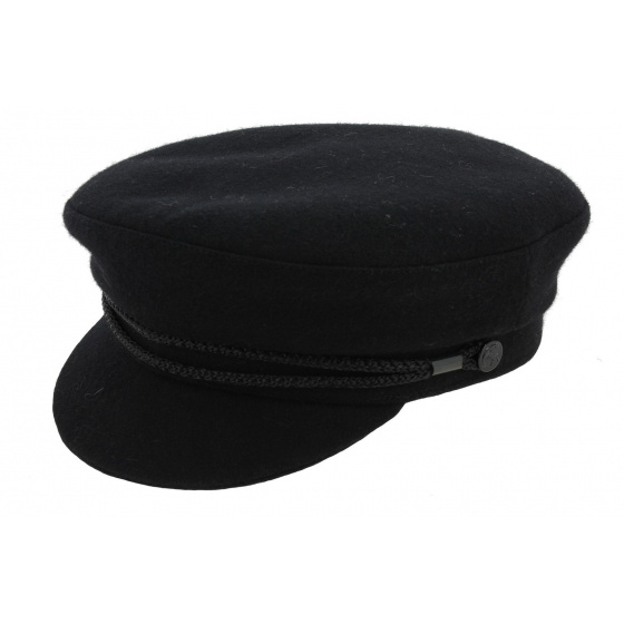 Sailor Cap Cancale Wool Black - Traclet