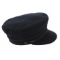Cancale Wool Sailor Cap Navy - Traclet