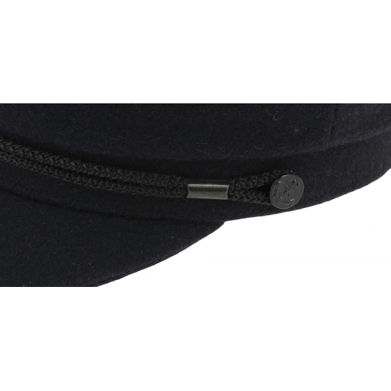 Casquette De Marin Cancale Laine Marin - Traclet