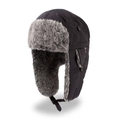Chapka Ushanka - Eco Polar Thermolite Bianco-Traclet-Blanc Reference : 7469 | Chapellerie Traclet
