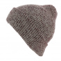 Tchita Retro Long Beanie Acrylic Burgundy - Traclet