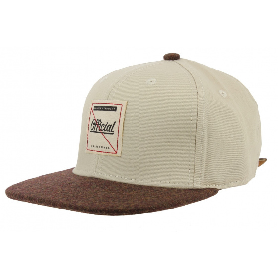 Journey Strapback Cap Beige - Official