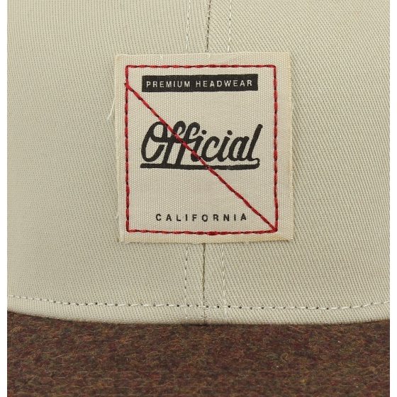 Journey Strapback Cap Beige - Official