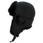 Nera Black Fur Ushanka Hat