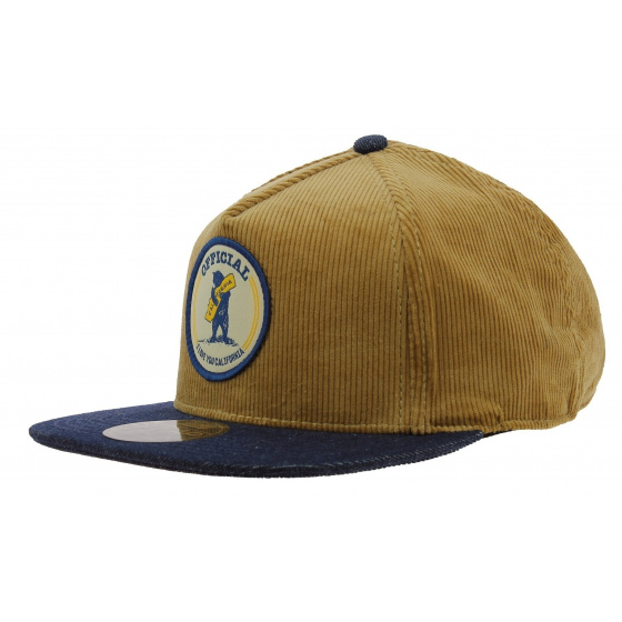Cali Bear Camel Strapback Cap - Official