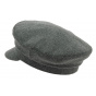 Camaret Wool & Cashmere Grey Sailor Cap - Traclet
