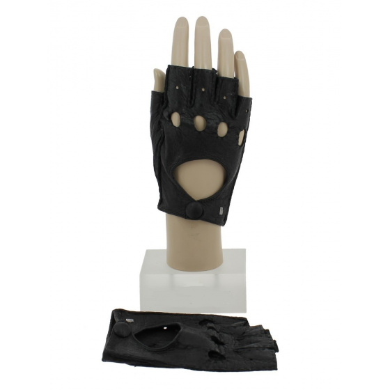 Peccary Leather Driving Mittens - Roeckl