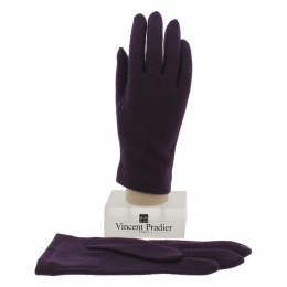 Women's Touchscreen Wool & Nylon Gloves Classico - Vincent Pradier
