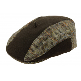 Harry Tweed Brown Flat Cap - Heritage by Laulhère