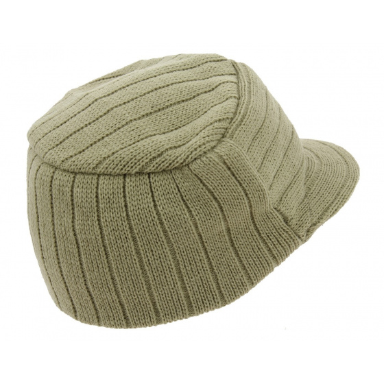 Beige Tribe Beanie Cap