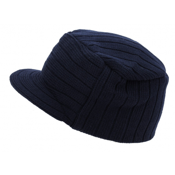 Navy Tribe Beanie Cap