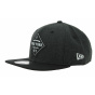 Snapback Heather Coop Wool Cap Black - New Era