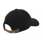 Strapback Melton Mini Wool Cap Black - New Era