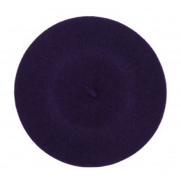 Purple beret