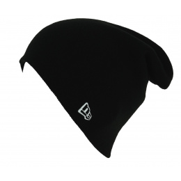 Essential Knit Acrylic Black Mixed Long Hat - New Era