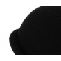 Marine Reefer Cuff Wool Black Traclet
