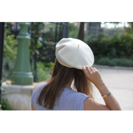 Béret Classique Ecru- Le Béret Français