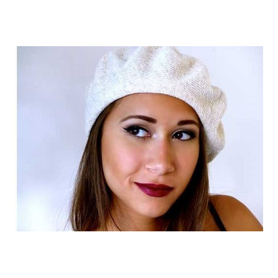 Cream Summer French Beret Le Béret Français