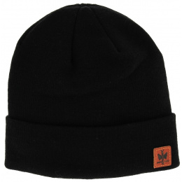Dulce Black Cuffed Beanie - Pipolaki