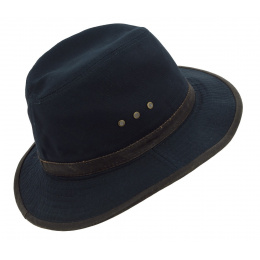 Traveller Hat Ava Ruston Navy Cotton Hat - Stetson