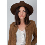Simpson Straw Fedora Hat - BRIXTON