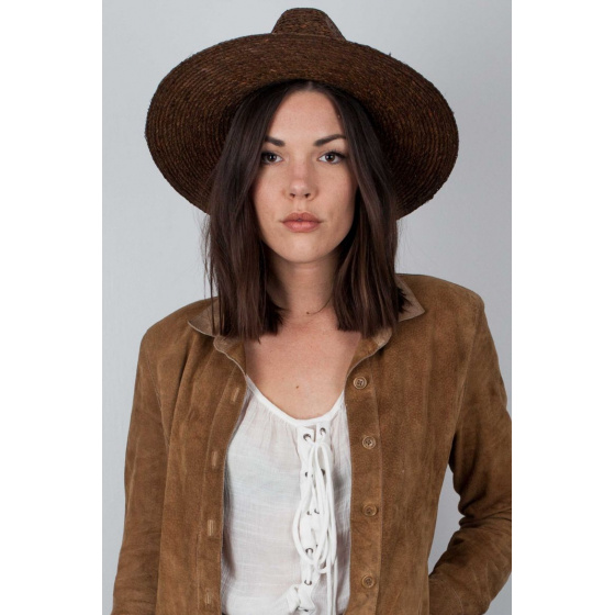 Simpson Straw Fedora Hat - BRIXTON