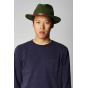 Fedora Messer Hat Wool Felt Green - Brixton