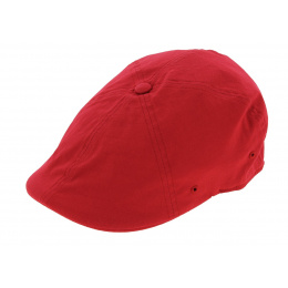 Red Cotton Duck Bill RipStop 504 Cap - Kangol