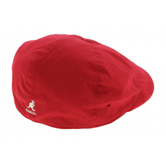 Casquette Bec de Canard RipStop 504 Coton Rouge - Kangol Casquette Bec de Canard RipStop 504 Coton Rouge - Kangol