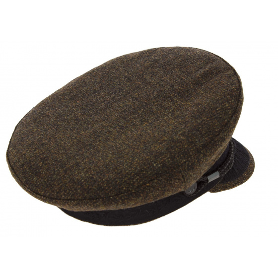 Camaret Wool Sailor Cap Brown - Mtm