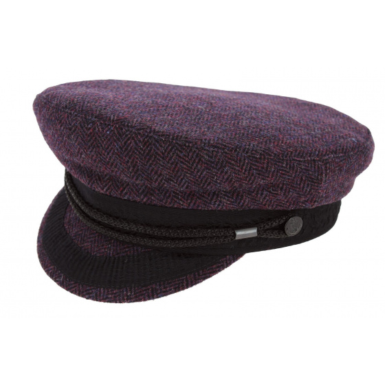 Camaret Wool Sailor Cap Plum - Mtm