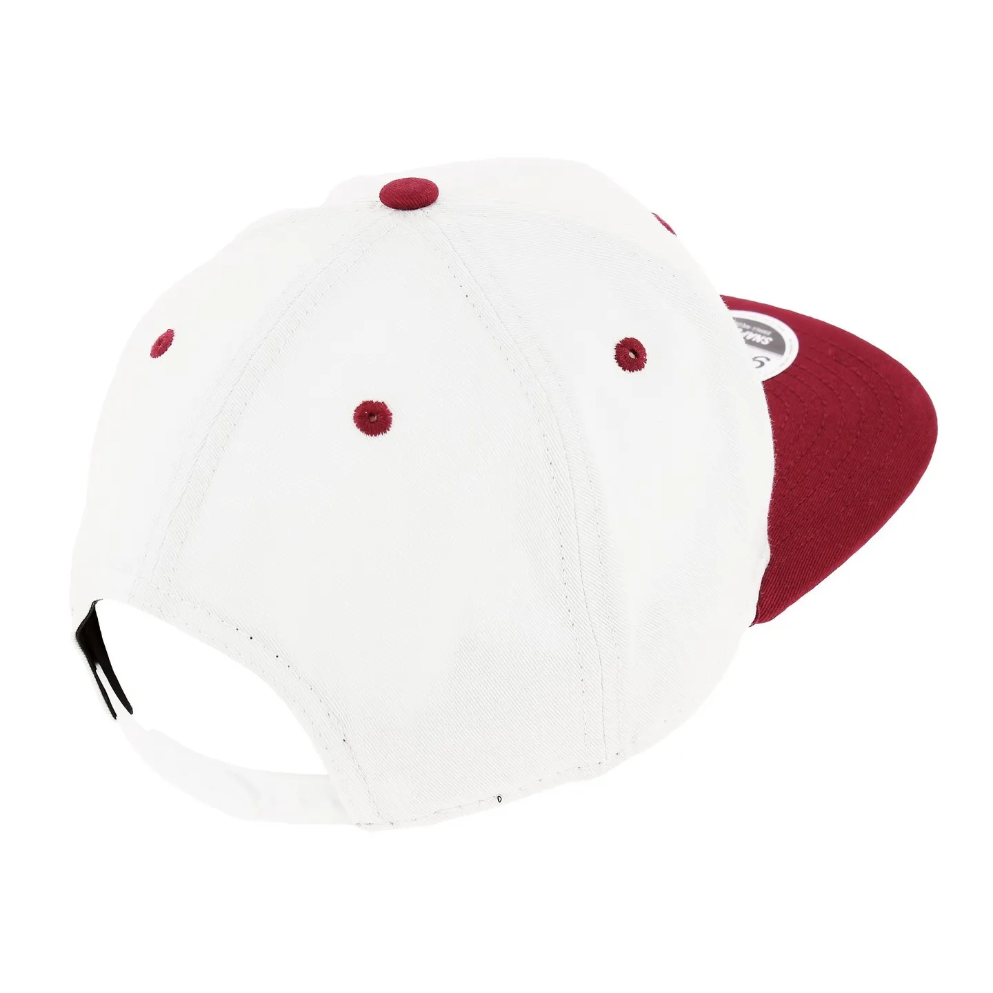 Casquette Snapback FLock Logo Coton Rouge & Blanc - New Era Reference : 2575 | Chapellerie Traclet