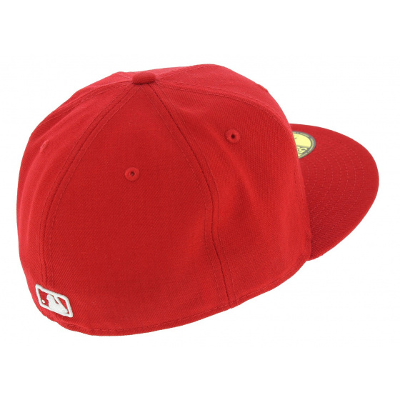 LA Dodgers Basic Fitted Wool Cap Red - New Era LA Dodgers Basic Fitted Wool Cap Red - New Era
