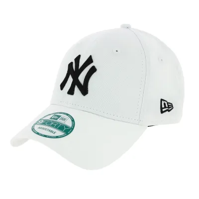 Casquette Baseball League Basic Strapback Yankees Of NY Blanc - New Era Reference : 7017 | Chapellerie Traclet