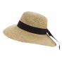 Natural Straw Legzira Wide-Brimmed Hat - Traclet