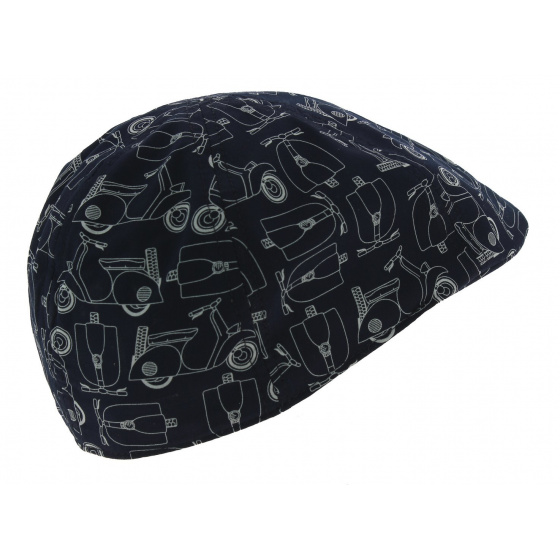 Casquette Bec de Canard Soft Jersey Coton Bleu-Marine - City Sport