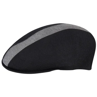 Casquette Path Strip 504 Noir - Kangol Reference : 6620 | Chapellerie Traclet
