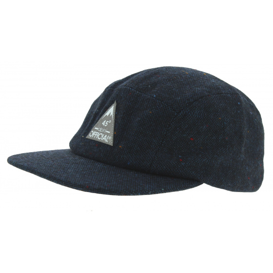Alpini Tweed Wool Mottled Strapback Cap - Official
