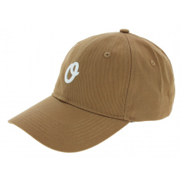 Miles Cotton Strapback Cap Beige - Official