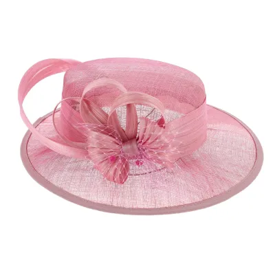 chapeau de ceremonie isabelle rose Reference : 71 | Chapellerie Traclet