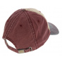 Columbine Tricolor Cotton Strapback Baseball Cap - Stetson