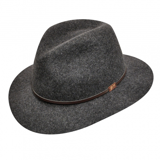 Gray Jackman Bailey Traveler Hat